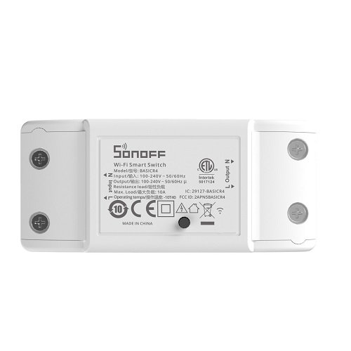 Sonoff BasicR4 1-Channel WiFi Smart Switch, 2400W