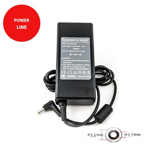 Extra digital Laptop Power Adapter ACER 90W: 19V, 4.74A
