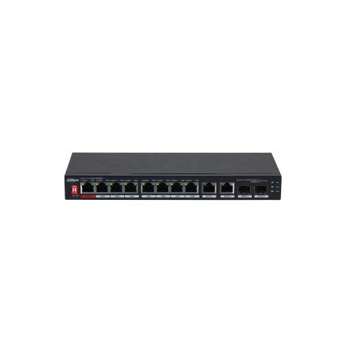 Dahua technology co., ltd 10-Port Unmanaged Desktop Gigabit Switch with 8-Port PoE