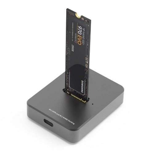 Shenzhen blueendless co., ltd., SSD Single Docking Station M.2 SATA/ NVME, USB-A, USB-C
