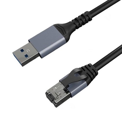 Extra digital Adapter Cable CAT6 UTP, USB3.0 Type-A to RJ45, 7.5m