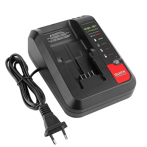 Extra digital Power Tool Battery Charger BLACK&amp;DECKER PCC692L, 10.8-18V, 2A, Li-ion