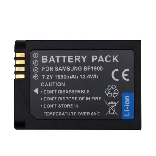Extra digital SAMSUNG BP1900 Battery, 1860mAh