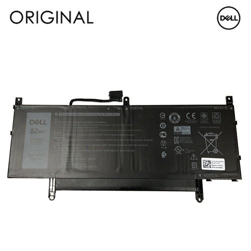 Extra digital Notebook Battery DELL N7HT0, 52Wh, 6500mAh, Original