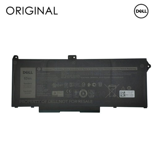 Extra digital Notebook Battery DELL RJ40G, 63Wh, 3941mAh, Original