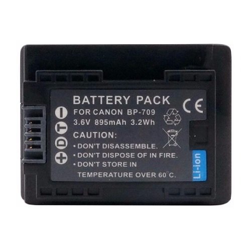 Extra digital Canon, battery BP-709