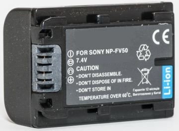 Extra digital Sony, battery NP-FV50