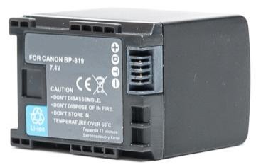 Extra digital Canon, battery BP-819