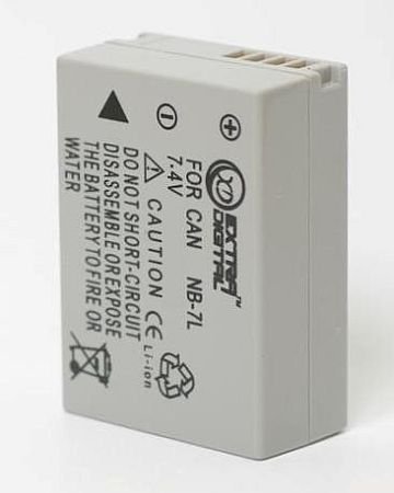 Extra digital Canon, battery NB-7L