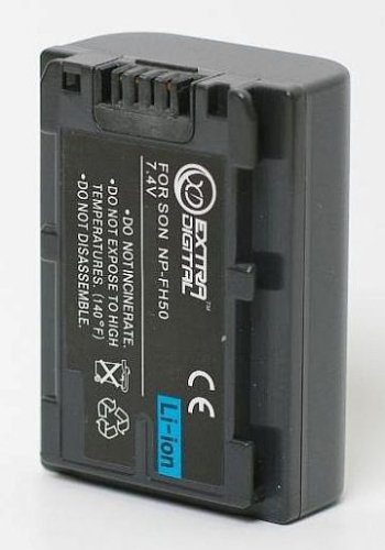 Extra digital Sony, battery NP-FH50