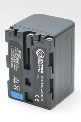 Extra digital Sony, battery NP-FM70/QM71