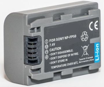 Extra digital Sony, battery NP-FP50