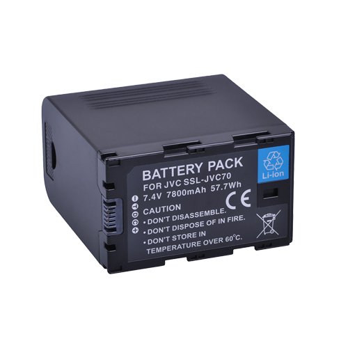 Extra digital JVC SSL-JVC70 Battery, 7800mAh