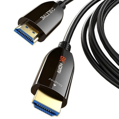Cabletime Active Fiber Optical Cable HDMI 2.1, 8K, 60Hz, 30m, 48Gbps, gold-plated