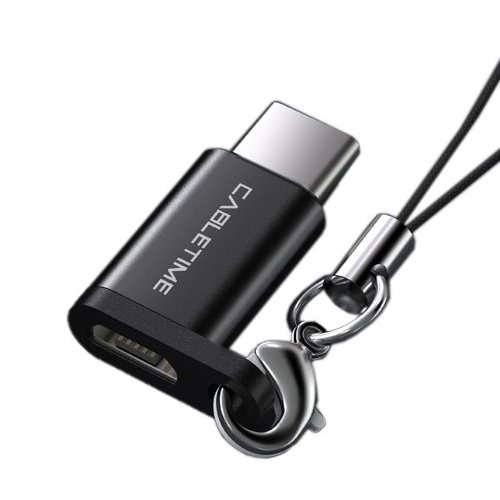 Cabletime OTG Adapter USB Type-C (M) - Micro USB (F)