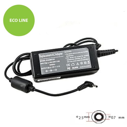 Extra digital Laptop Power Adapter ASUS 40W: 19V, 2.1A