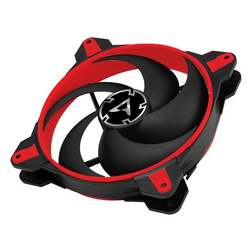 Arctic gmbh ARCTIC BioniX P140 PWM PST Pressure-Optimised Gaming Fan, 4-pin, 140mm, Red