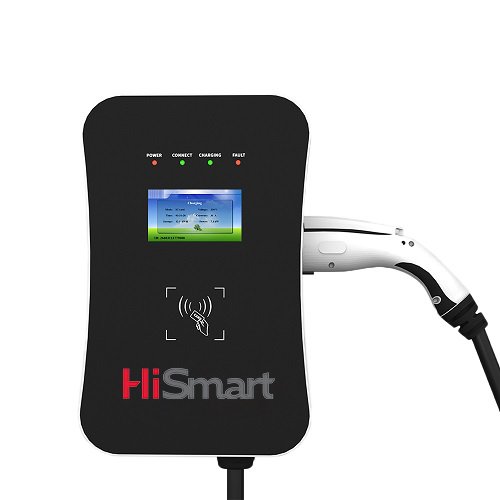 Hismart Electric Car Charging Station, Type 2, 22kW, 32A, 3-phase, 5m