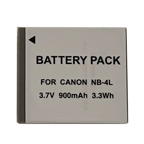 Extra digital Canon, battery NB-4L
