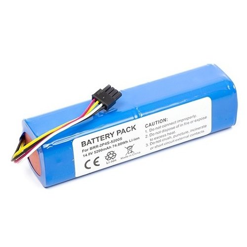 Extra digital Battery for XIAOMI Mi Robo/ Mijia/ Roborock S50, 14.8V, 5.2Ah, Li-ion