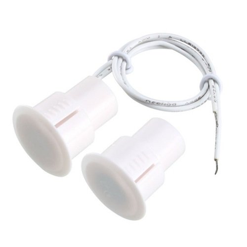 Hismart Recessed Mount Magnetic Contact, ABS, NC, 17-25 mm