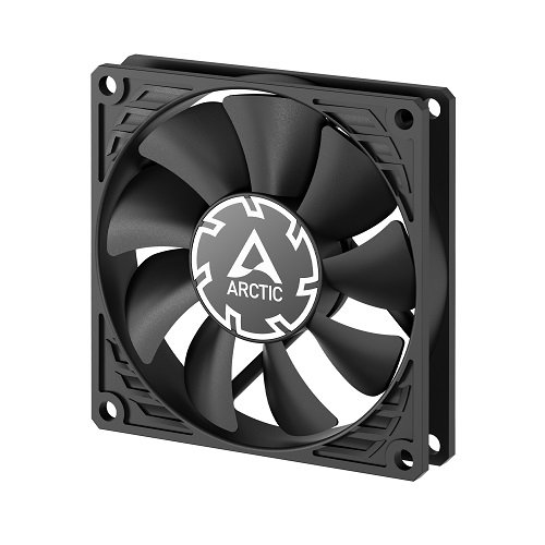 Arctic gmbh ARCTIC P8 Slim PWM PST Fan, 4-pin, 80mm, Black