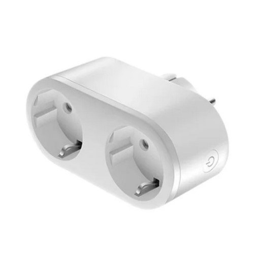Tuya Wi-Fi Smart Socket, Double, EU