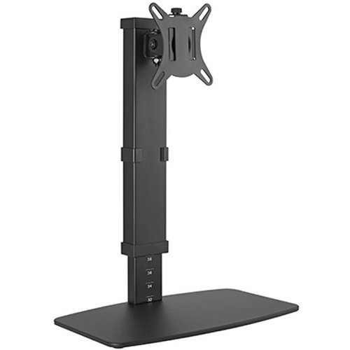 Hismart Single-Monitor 17"-32" Desk Stand, Black