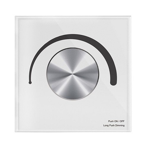 Skydance Rotary Panel Triac Dimmer TS-K(WT), Wi-Fi, Tuya