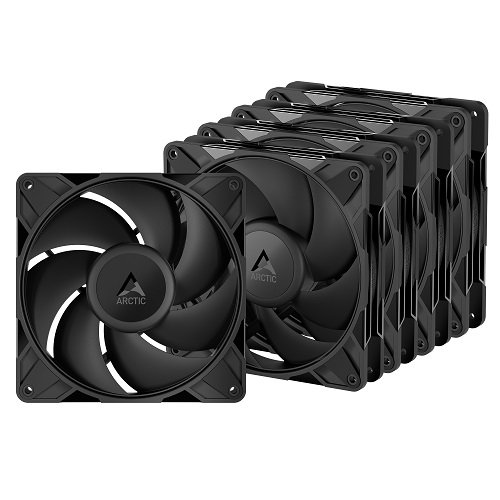 Arctic gmbh ARCTIC P14 PRO PWM PST High-Performance Fans x5, 4-pin, 140mm, black