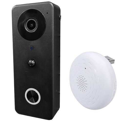 Metec Smart Video Doorbell, Battery Camera, Tuya, Wi-Fi, Unlocking