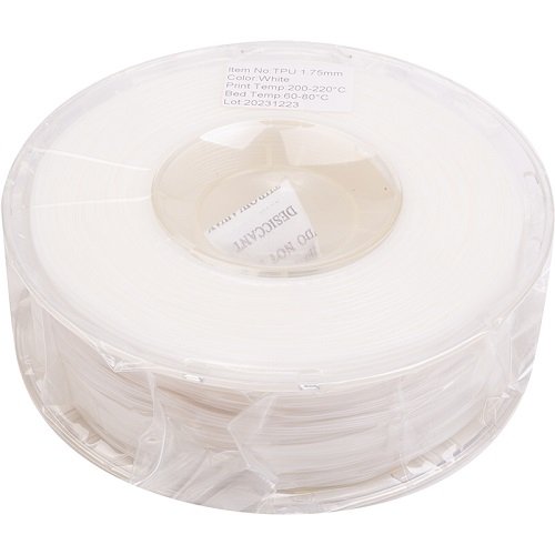 Power plant, llc 3D Printing Filament TPU, 1.75mm, 1kg, White