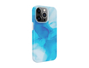 Evelatus iPhone 14 Pro Max Silicone case Customized Print Apple Blue