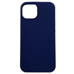 Evelatus iPhone 14 Premium Magsafe Soft Touch Silicone Case Apple Midnight Blue