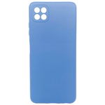 Evelatus Galaxy A22 5G Nano Silicone Case Soft Touch TPU Samsung Navy Blue