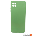 Evelatus Galaxy A22 5G Premium Soft Touch Silicone Case Samsung Green