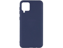 Evelatus Galaxy A12 / M12 Nano Silicone Case Soft Touch TPU Samsung Midnight Blue