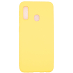 Evelatus A20e Soft Touch Silicone Case with Strap Samsung Yellow