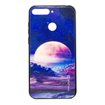 Evelatus A7 2018 Picture Glass Case Samsung Valley Moon
