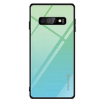 Evelatus Y6 2019 Gradient Glass Case Huawei Lagoon