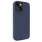 Evelatus Premium Mīksta pieskāriena silikona maks - vāciņ&scaron; Apple iPhone 15 Pusnakts Zila