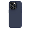 Evelatus Premium Mīksta pieskāriena silikona aizmugures maks-apvalks priek&scaron; iPhone 15 Pro Max Pusnakts zila
