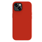 Evelatus Premium Mīksta pieskāriena silikona aizmugures maks-apvalks priek&scaron; iPhone 15 Sarkana
