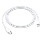 DCO USB-C uz Lightning Datu un Uzlādes vads preikš Apple iPhone 14 / Pro / Max 1m Balts A2249 (MXOK2ZM/A) (OEM)