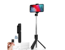 CP K06 2in1 Bezvadu selfie nūja &amp; Video WEB zvanu statīvs ar galda trīskāji &amp; Shutter Pogu izvelkams līdz 60cm