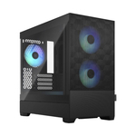 Fractal design Pop Mini Air RGB Black TG Clear Tint, mATX, Mini ITX, Power supply included No