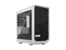 Fractal design Meshify 2 Mini White TG clear tint, mATX, Power supply included No