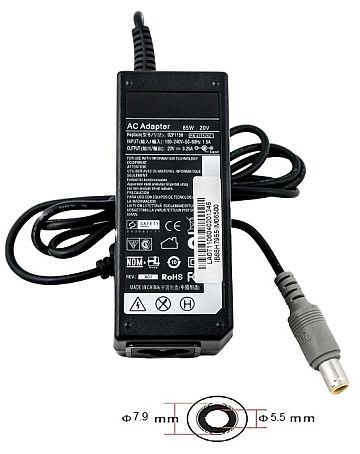 Extra digital Laptop Power Adapter LENOVO 65W: 20V, 3.25A
