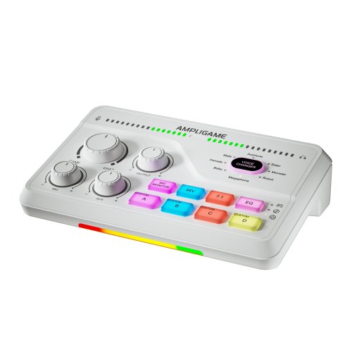Fifine AmpliGame SC8W Gaming Audio Mixer | USB