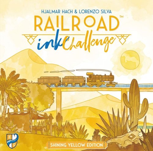 Horrible guild Railroad Ink Challenge: Shining Yellow Edition